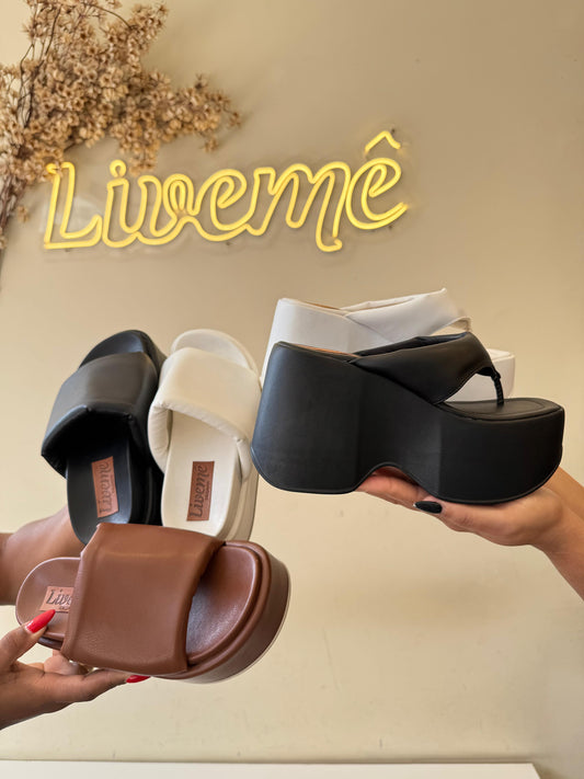 Combo - Flatform Rebeca + Salto Liv