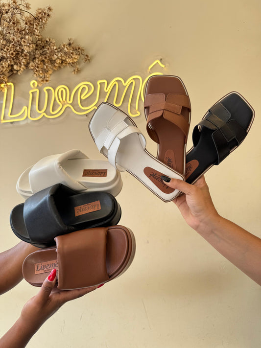 Combo - Flatform Rebeca + Rasteira Esther